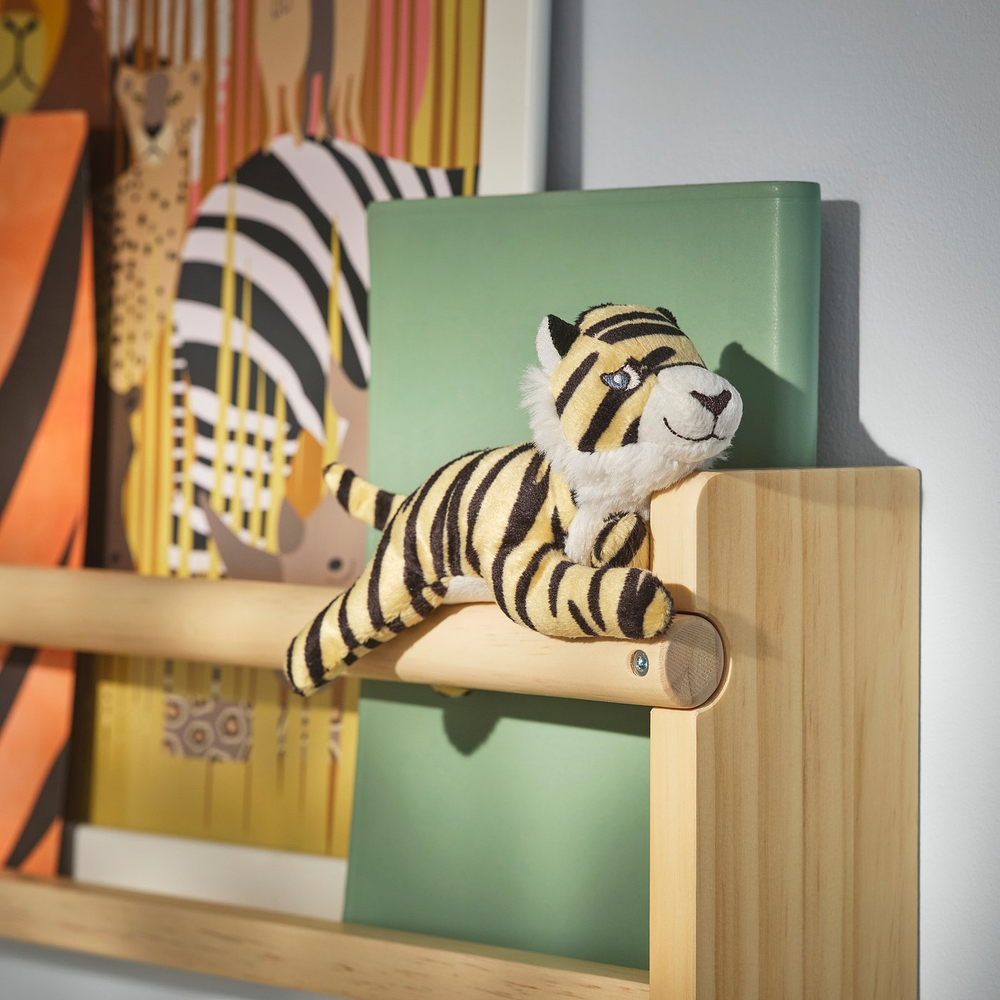 IKEA DJUNGELSKOG  (ИКЕА ДЙУНГЕЛСКОГ)  -  Мягкая игрушка - мини, тигр 13 см