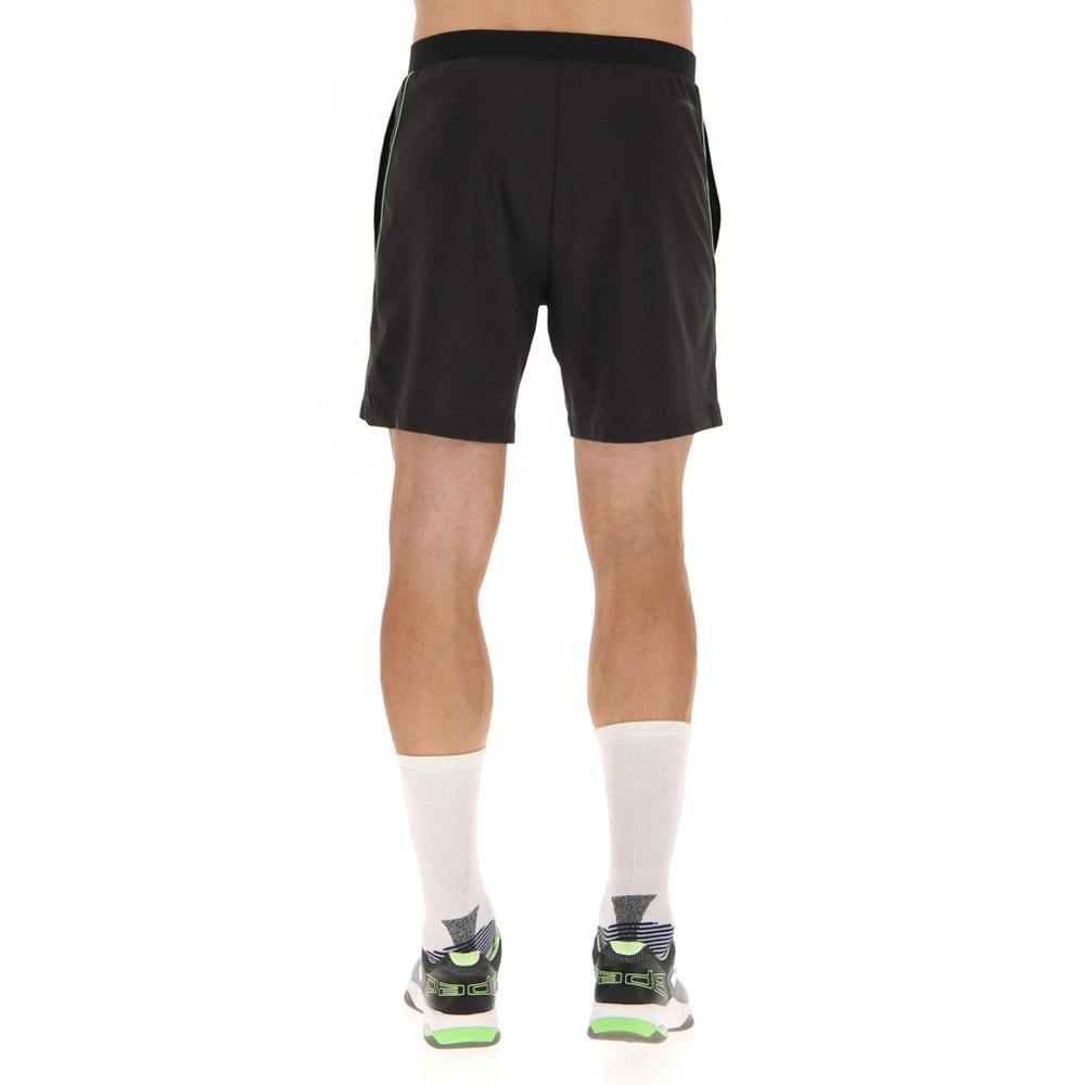 Мужские теннисные шорты Lotto Superrapida V Shorts Men - Black, Green