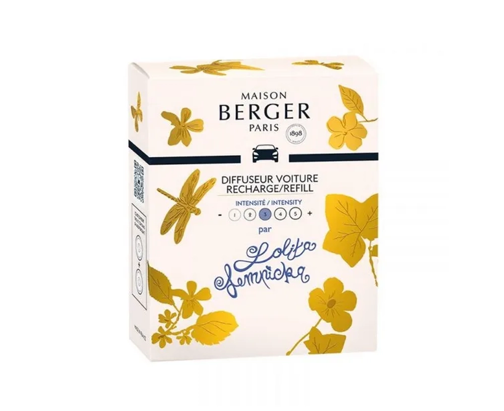 Maison Berger Paris Набор из 2 вставок для автомобильного диффузора Lolita. 6438