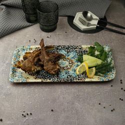 Блюдо прямоугольное 35*16 см Armonia By Bone Innovation [bb] [1]