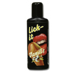 Съедобная смазка + массаж 3в1 LICK IT Ваниль (100 мл)