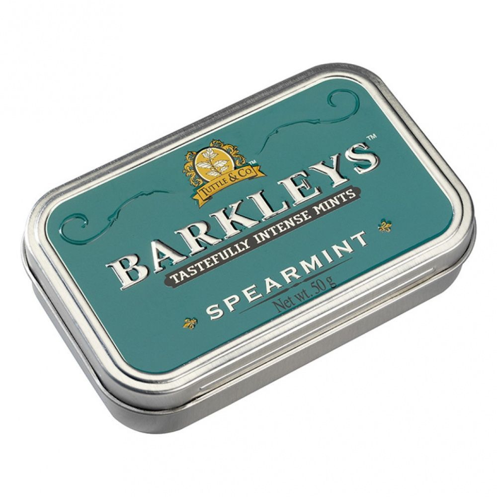 Леденцы BARKLEYS Mints SPEARMINT Мята 50 г (из Финляндии)