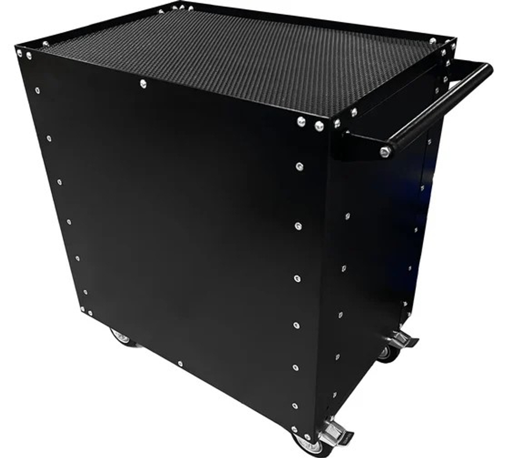 Инструментальная тележка GWT-G6 (6 ящиков, колеса с тормозом, серая)