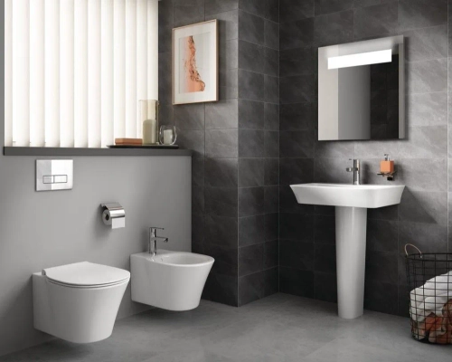 Унитаз подвесной Ideal Standard CONNECT AIR AquaBlade®, глубокий смыв, с крепежом (E005401)