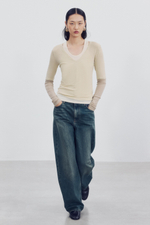 ФУТБОЛКА С ТРОЙНЫМИ ДЛИННЫМИ РУКАВАМИ — ZARA