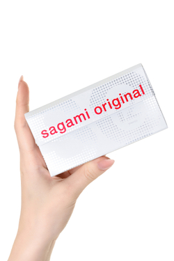 Полиуретановые презервативы Sagami Original 0.02, 12 шт