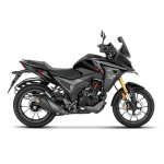 Мотоцикл Honda NX200X черный