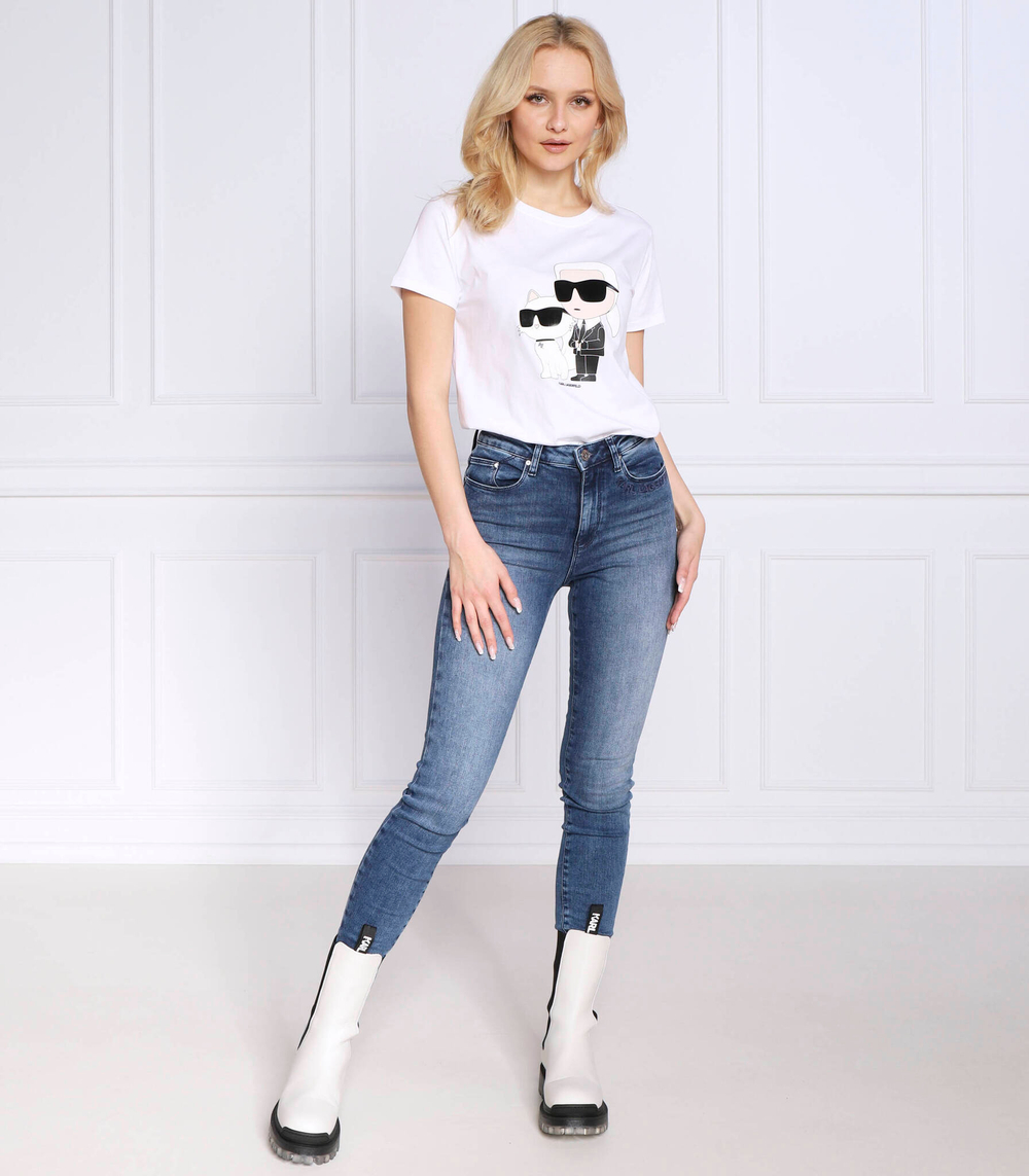 футболка ikonik 2.0 Karl Lagerfeld - белый(230W1704)
