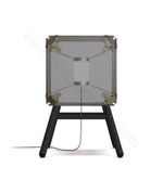 Table design lamp  Hyperqube by Felix Monza (1 lampshade ,  Smoky)