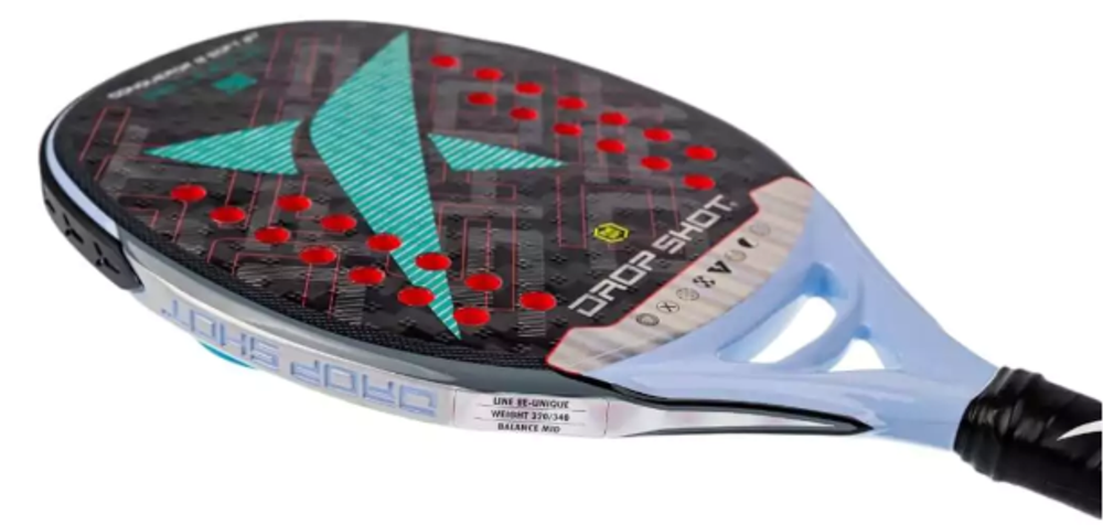 Ракетка для пляжного тенниса Conqueror soft Drop Shot с дополнительным нанесением «Rotor»