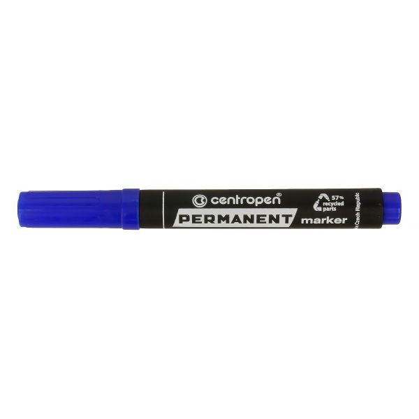 Маркер PERMANENT 8576/1 1-4,6 мм, 10 шт, 8576/1 синий, Centropen 8576/1