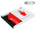 Перчатка для бильярда "Kamui QuickDry" красная/черная правая XL