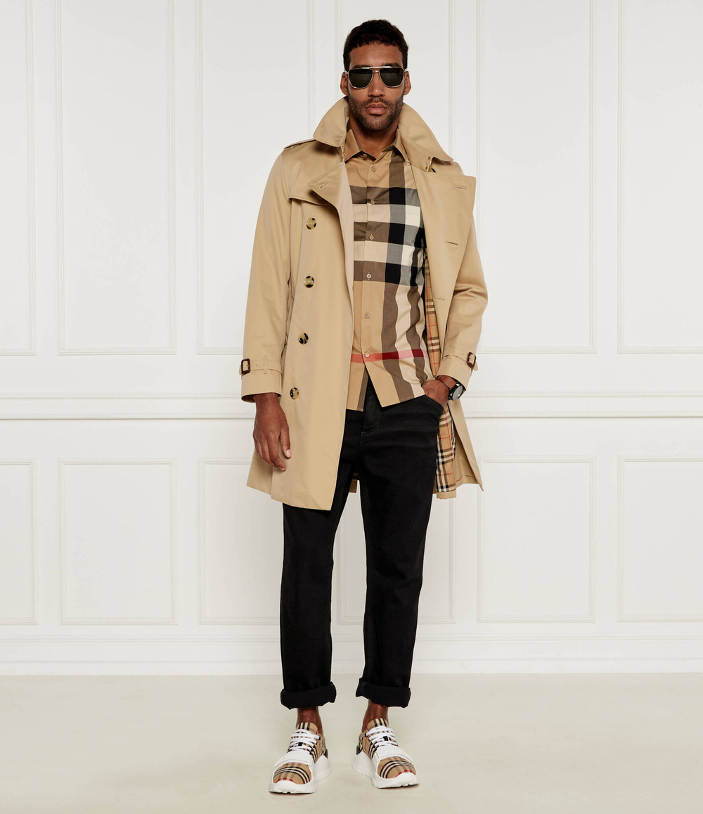Кроссовки Burberry - бежевый(8048577)