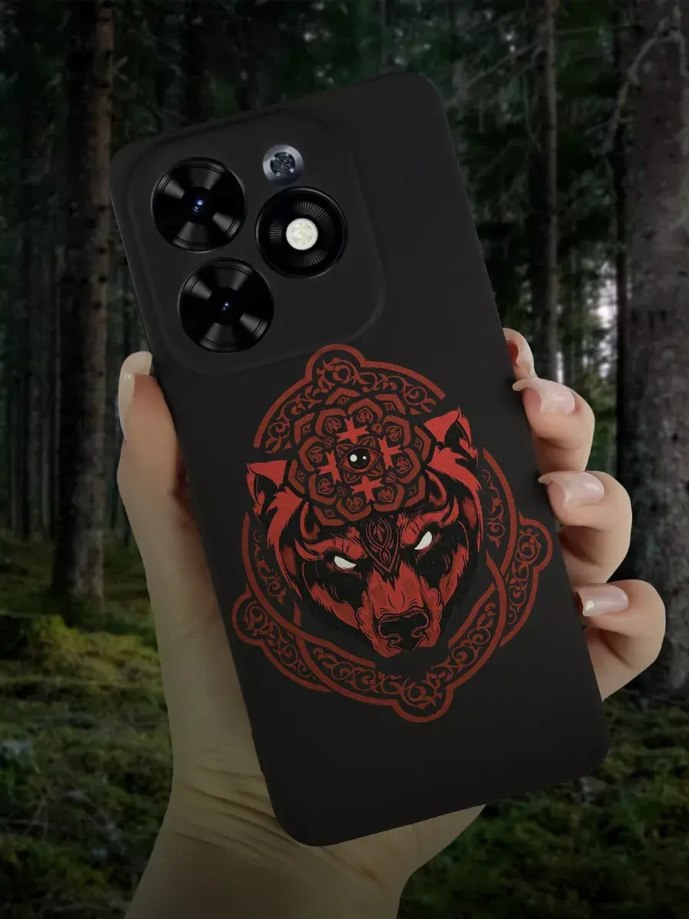 Чехол на Tecno Spark 20, 20C с принтом
