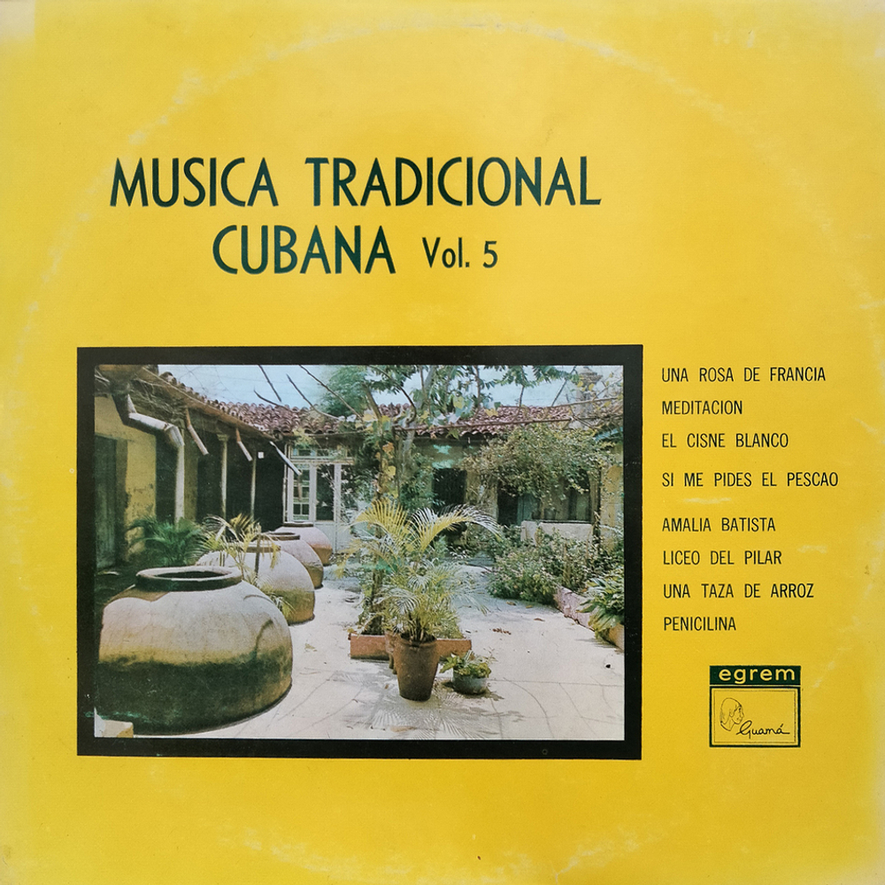 Orquesta Bajo La Direccion De Rodrigo Prats / Musica Tradicional Cubana Vol. 5 (LP)