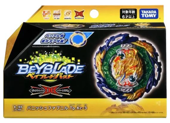 Волчок Vanish Fafnir Tapered Kick-3 B185 Takara Tomy