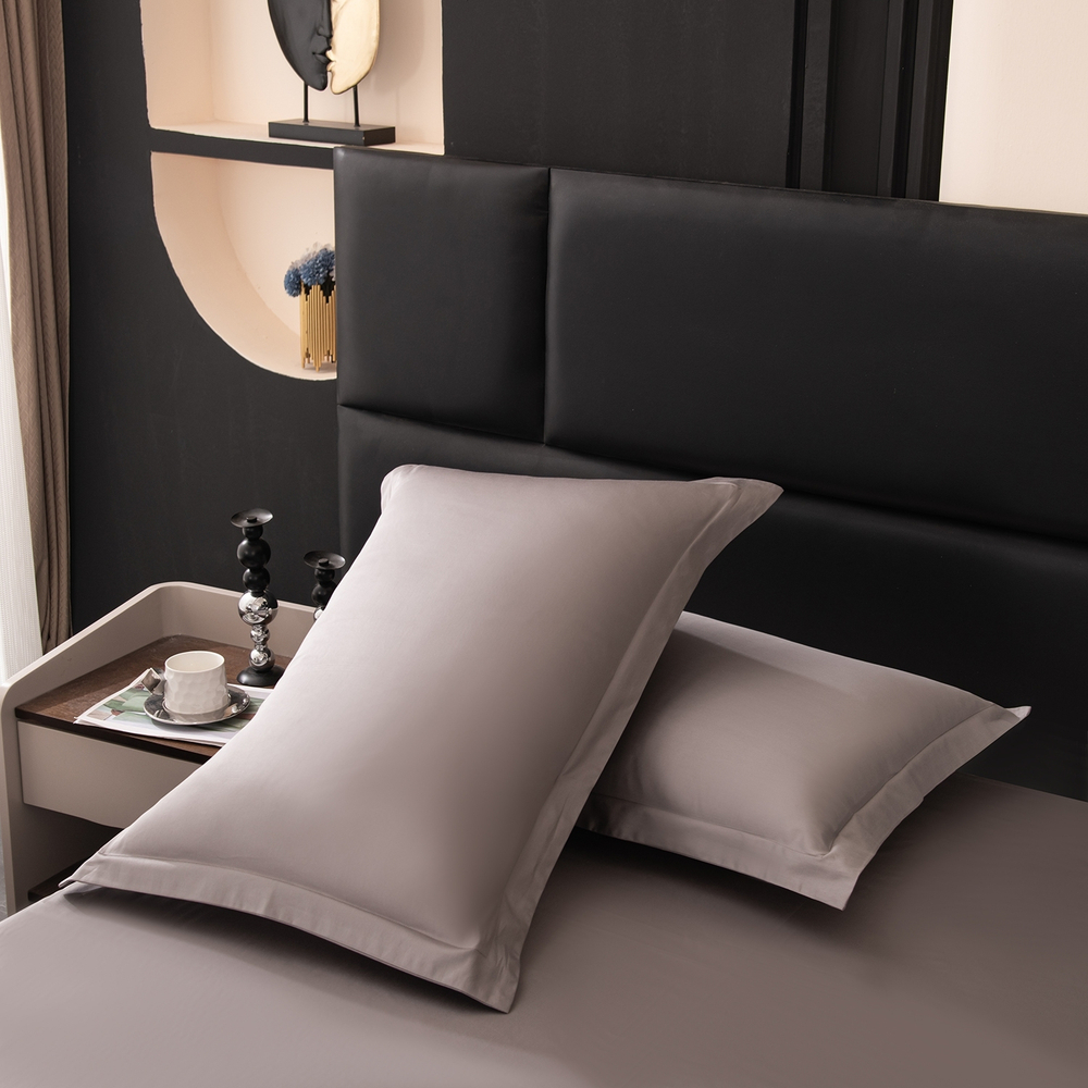 КПБ на резинке Сатин Velvet Premium с Одеялом VPR010, Евро, 4 наволочки, простынь 140*200*25