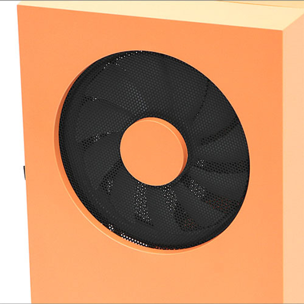 Корпус WIZMAX EM1 Woofer Orange, без БП
