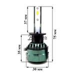 Светодиодные автомобильные LED лампы Takimi SOKOO H1 6500K 12/24V