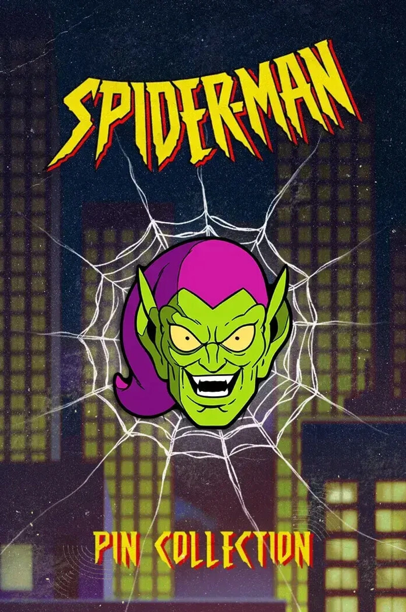 Металлический пин «Spider-Man 1994: Green Goblin»