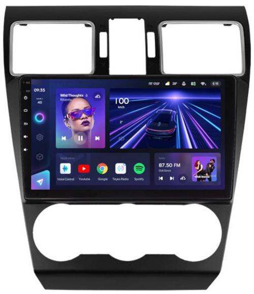 Магнитола для Subaru Forester, XV 2015-2018 - Teyes CC3 Android 10, Быстрая, CarPlay, SIM-слот