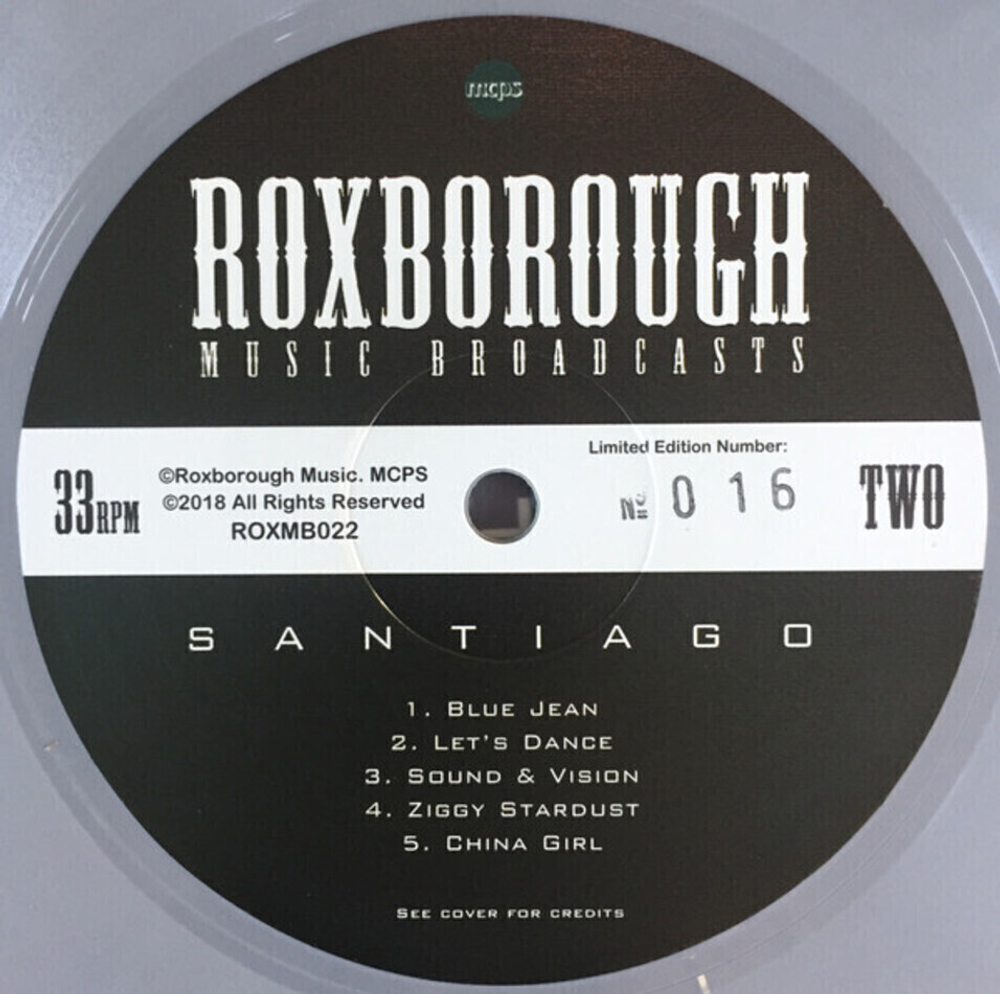 David Bowie / Santiago (Limited Edition)(Coloured Vinyl)(LP)