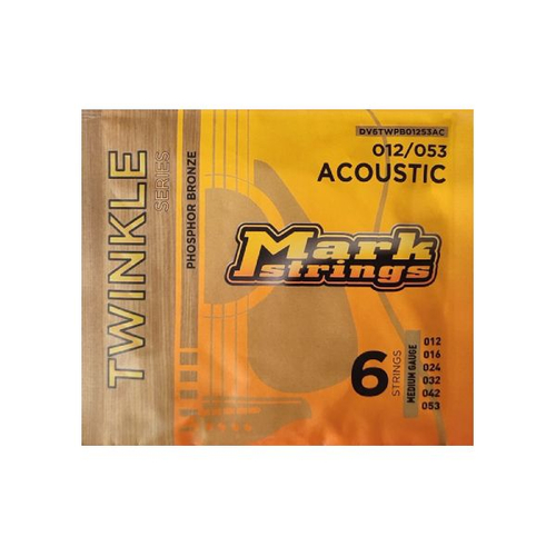 Markbass Twinkle Series DV6TWPB01253AC струны для акустической гитары