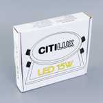 Citilux Омега CLD50R150N LED Встраиваемый светильник с диммером Белый