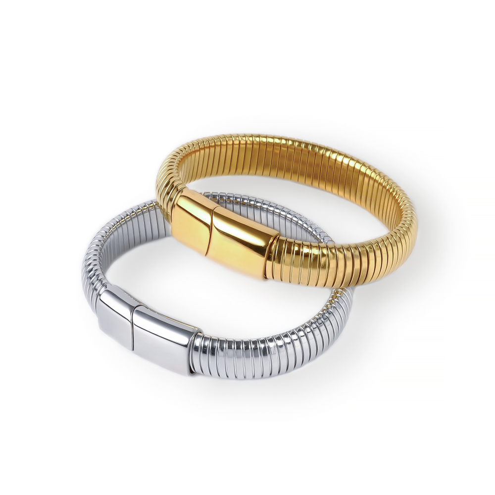 spring clasp bangle
