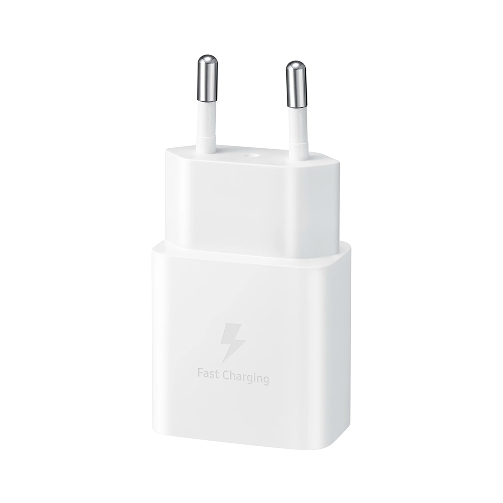 Сетевое зарядное устройство Samsung EP-T1510, USB-C 15Вт, White (Белый)