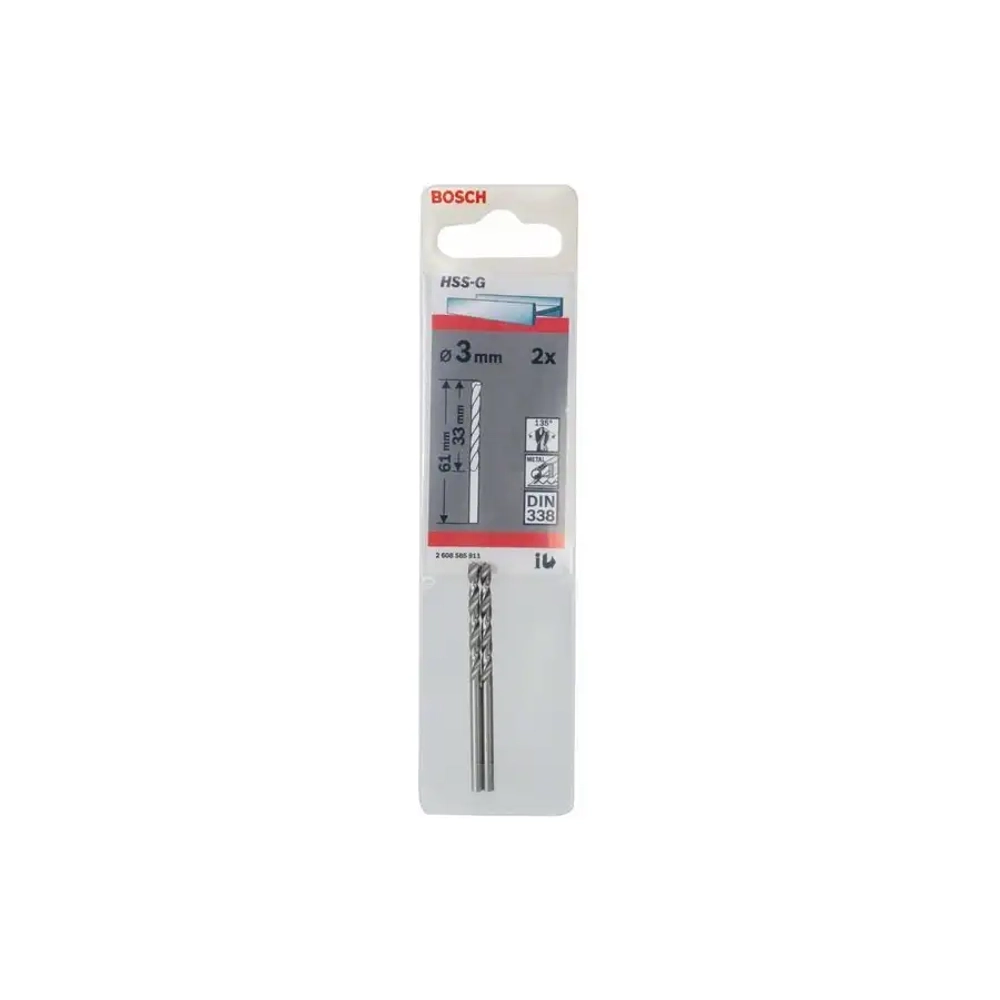 Сверло по металлу HSS-G 3,2 мм BOSCH 2608585912