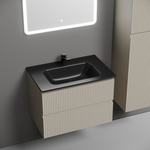 Тумба подвесная Sancos Snob R 690х445х500, c двумя ящиками оснащенными доводчиками, Beige Soft , арт.SNR70CE