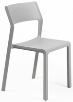 Стул пластиковый Nardi Trill Bistrot, серый