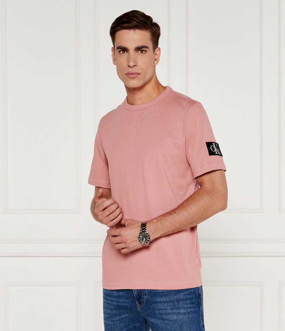 Футболка CALVIN KLEIN JEANS - лососевый(J30J323484)