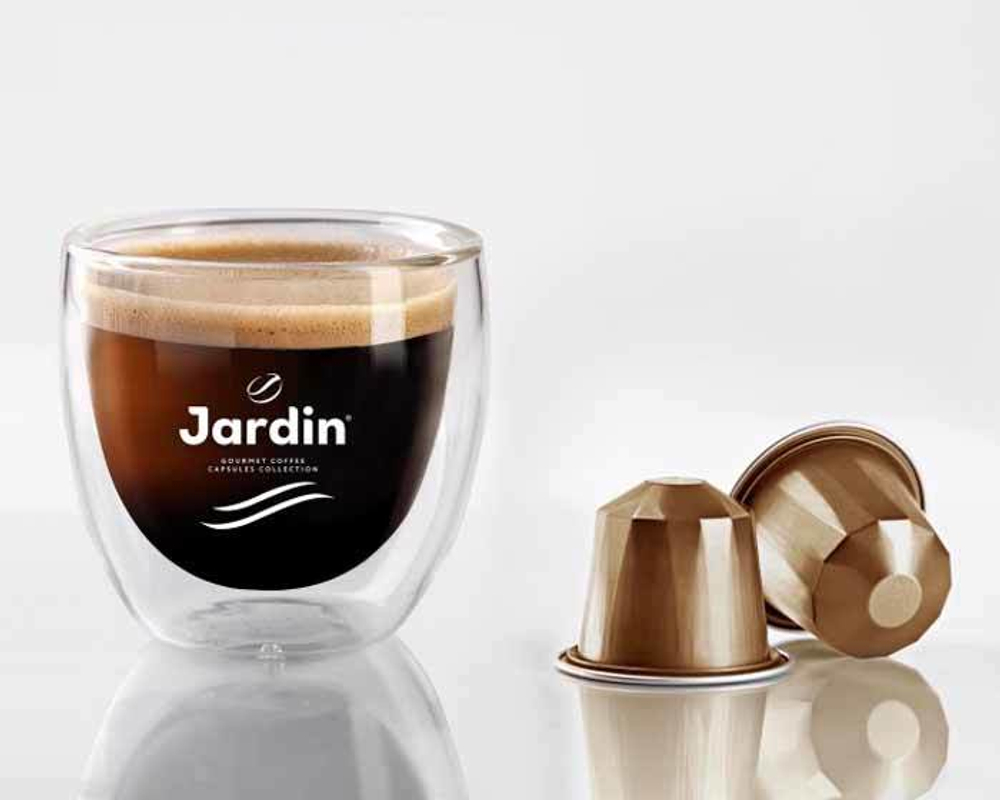 Кофе в капсулах Jardin Vanillia, 10 капсул для кофемашин Nespresso (Жардин)