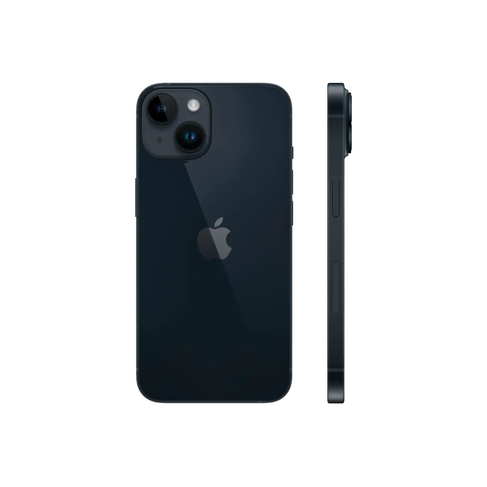 Смартфон Apple iPhone 14 256GB, Nano-SIM + eSIM, Midnight (Черный)