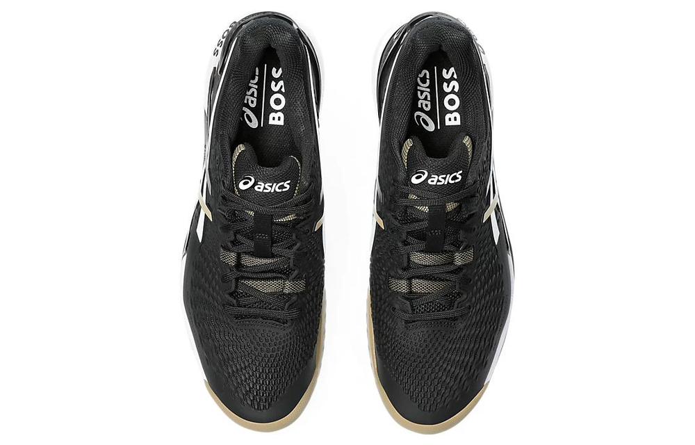 Asics Gel Resolution 9 Black Camel