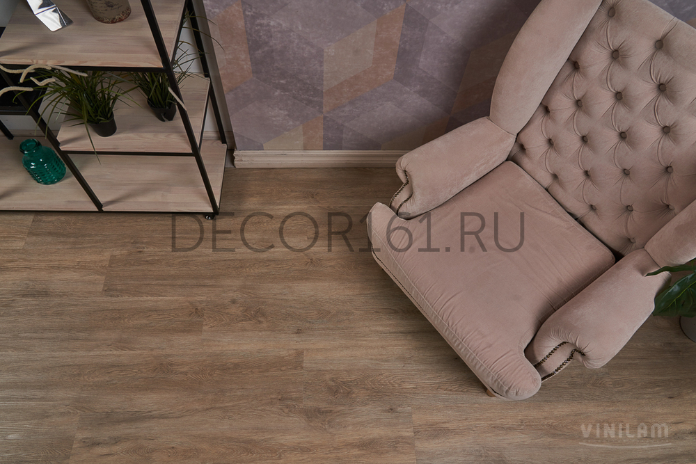 Виниловый ламинат VINILAM Дуб Имбирь 6151-D03