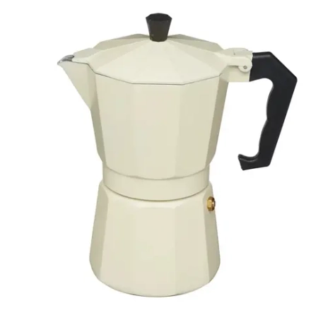 Kitchen Craft Алюминиевая Турка кофеварка под давлением на 6 чашек. LX6CUPCRM