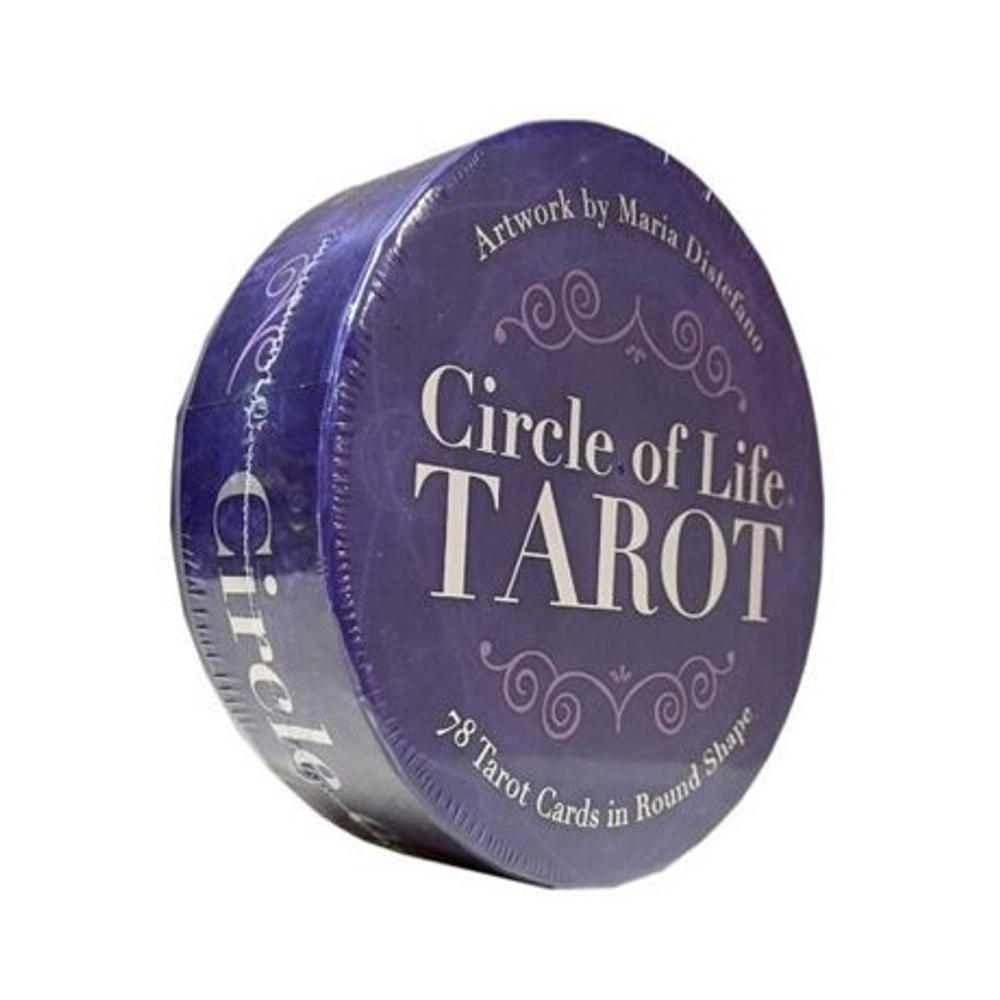 Circlle of Life Tarot (78 Tarot Cards in Round Shape) / Таро Круг Жизни (новое издание в футляре)