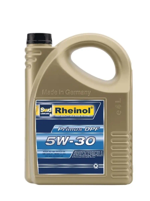 SWD Rheinol Primus DPF 5W-30 (C3/VW504/507) 4л Масло моторное