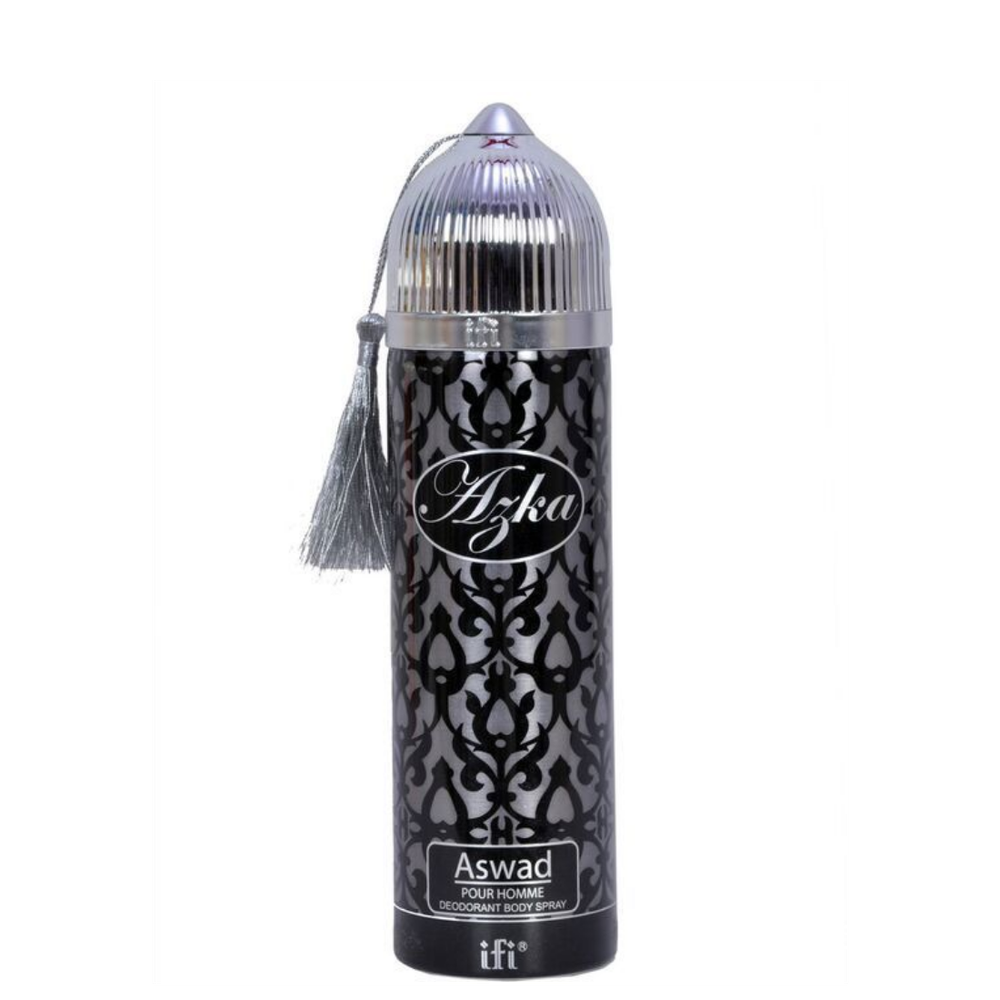AZKA Aswad for men 200ml PerfumeSpray Deo /214058