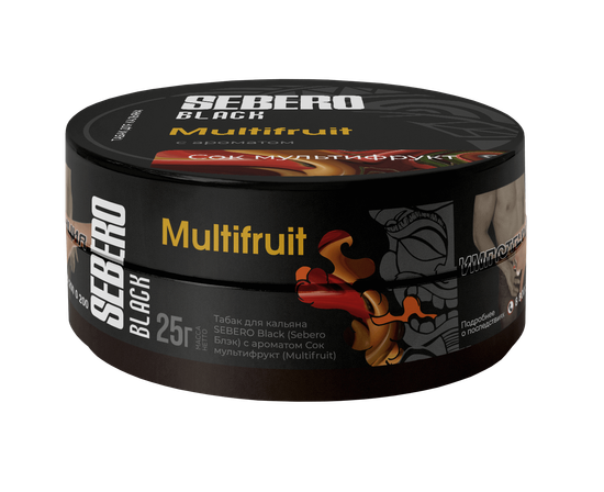 Sebero Black (Сок мультифрукт (Multifruit)), 25 гр.