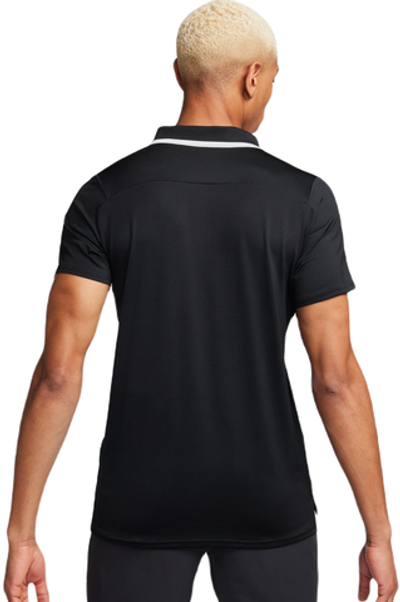 Мужское теннисное поло Nike Court Dri-Fit Advantage Polo - black/white/white