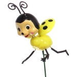 Фигура на спице «Божьи коровки» 8*14*60 см, микс