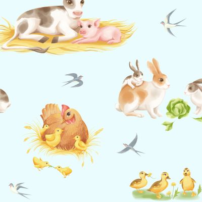 Деревенские животные