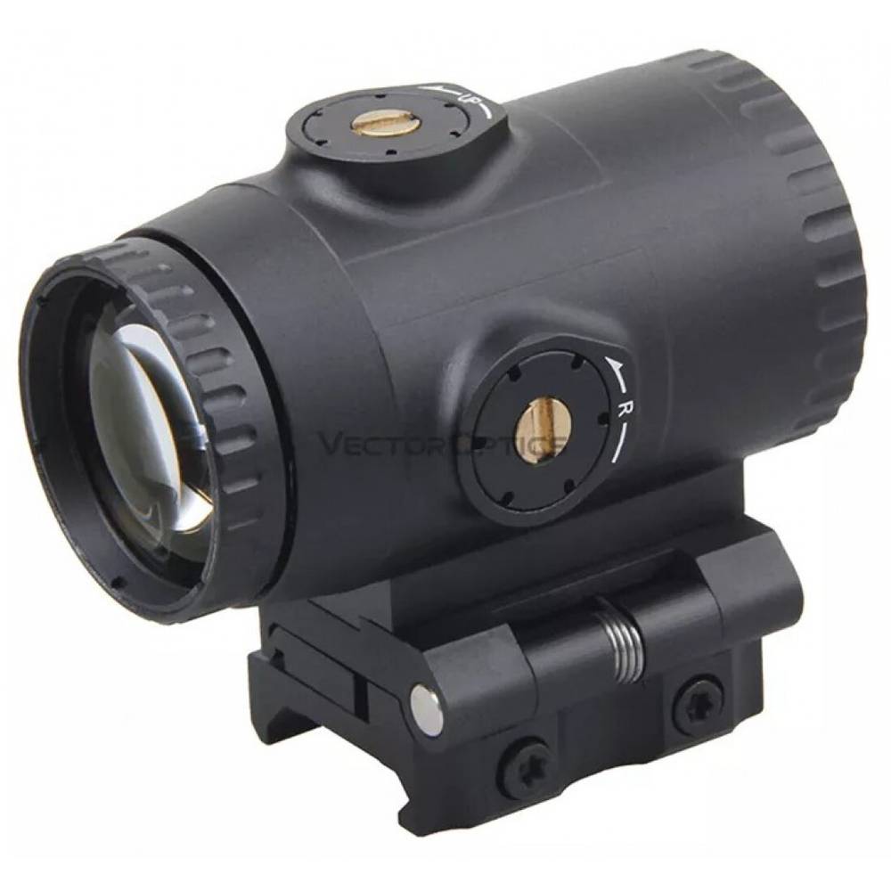 Увеличитель (магнифер) VECTOR PARAGON 3X18 MICRO, H=36 мм, c откидным кронштейном Flip Side Mount