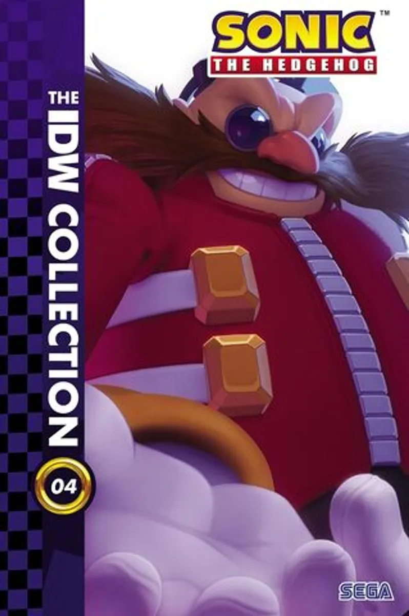 Комикс Sonic the Hedgehog: IDW Collection Vol. 4 (на английском языке)