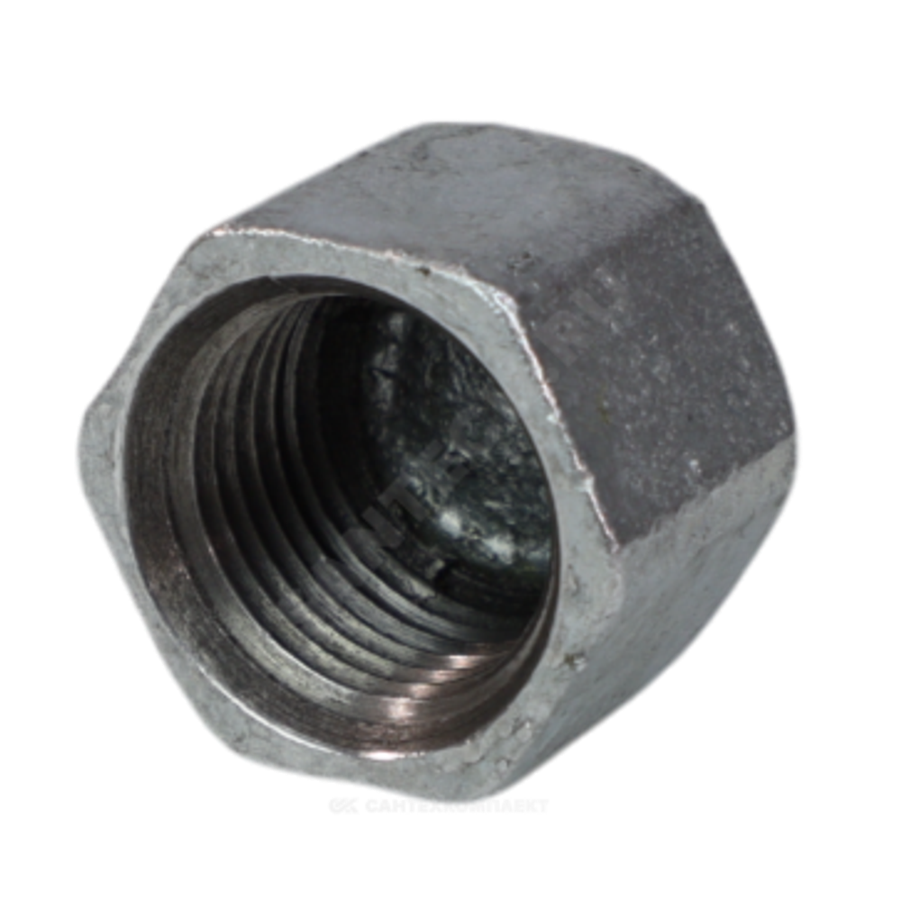 Заглушка чугун оц Ду 40 (1 1/2") ВР Fittex PLUS