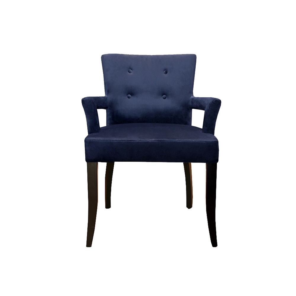 Полукресло Roomers Furniture Миледи dc0252a-01-1d/blue#9801